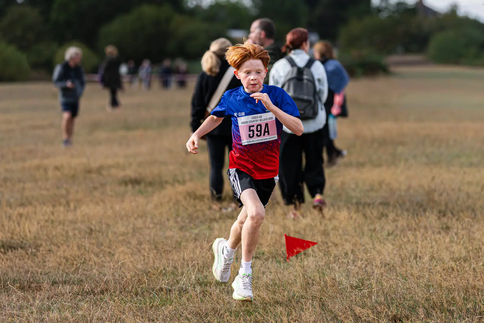 Brentwood Beagles athletes at the Essex Cross Country Relays, 19 September 2026