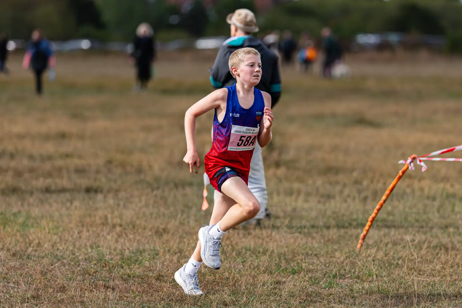 Brentwood Beagles athletes at the Essex Cross Country Relays, 19 September 2026