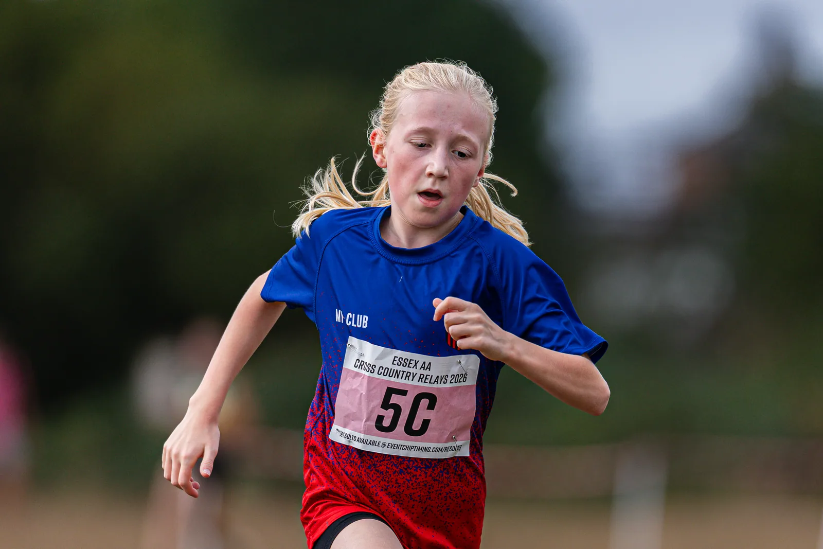 Brentwood Beagles athletes at the Essex Cross Country Relays, 19 September 2026