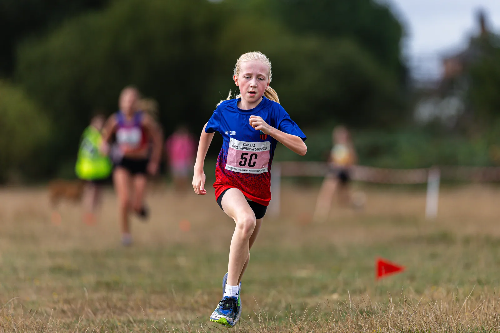 Brentwood Beagles athletes at the Essex Cross Country Relays, 19 September 2026