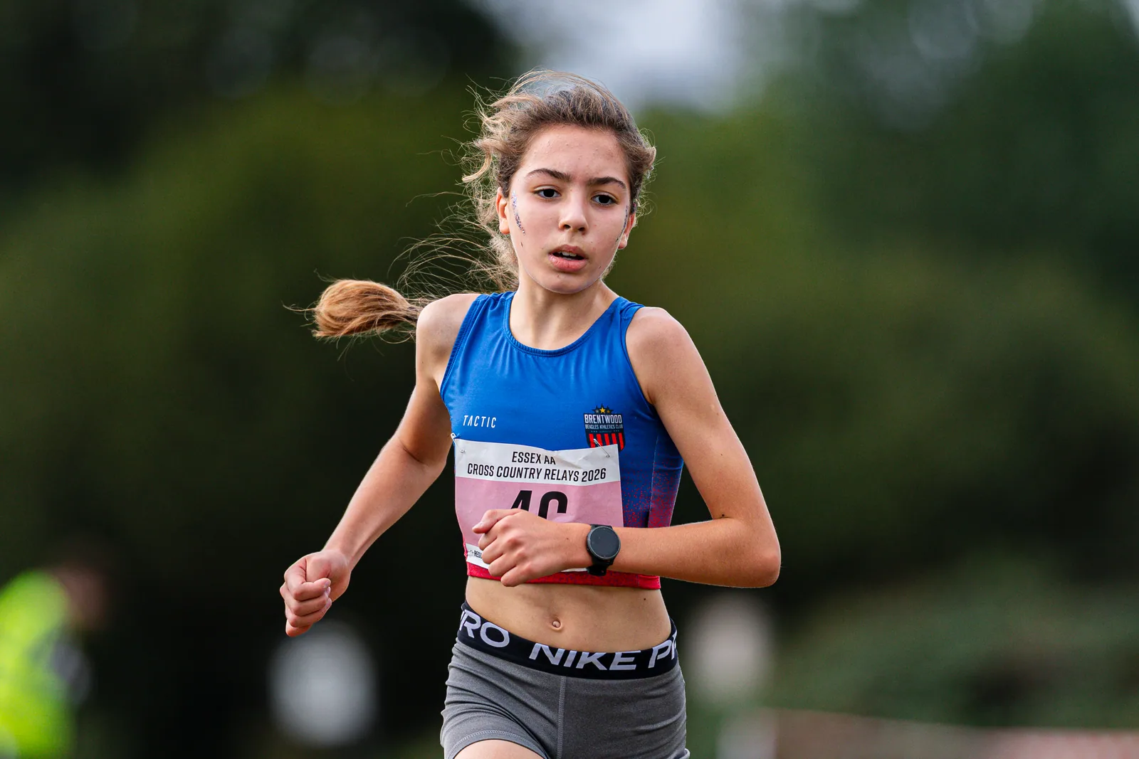 Brentwood Beagles athletes at the Essex Cross Country Relays, 19 September 2026