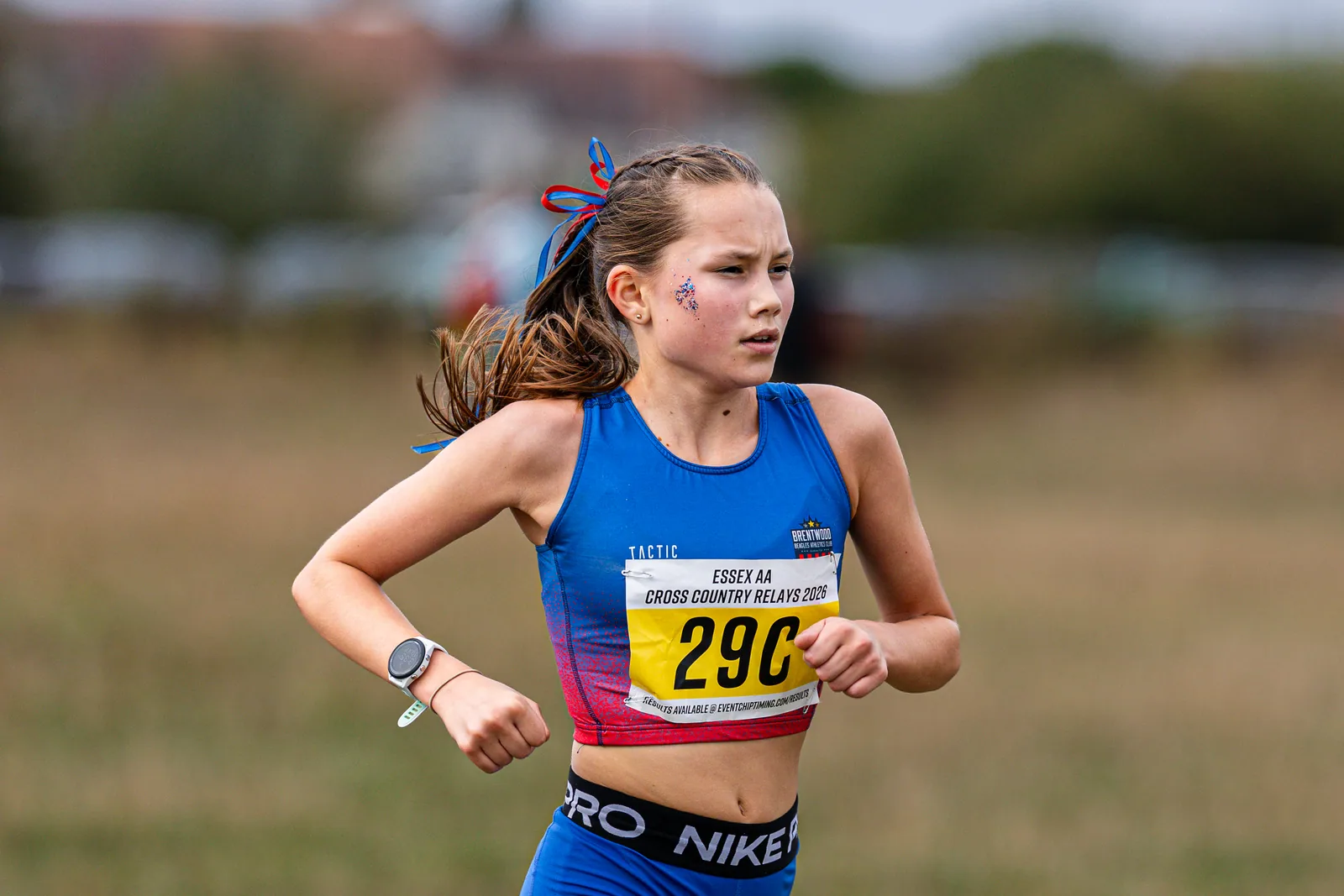 Brentwood Beagles athletes at the Essex Cross Country Relays, 19 September 2026
