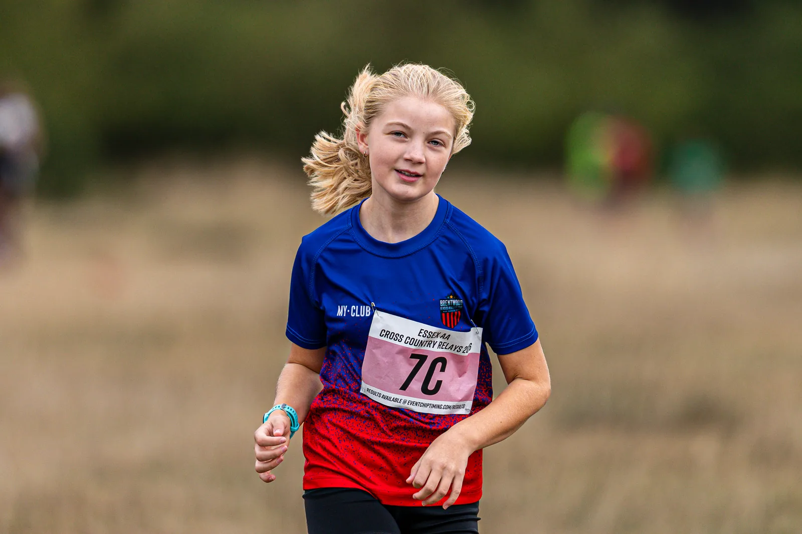 Brentwood Beagles athletes at the Essex Cross Country Relays, 19 September 2026