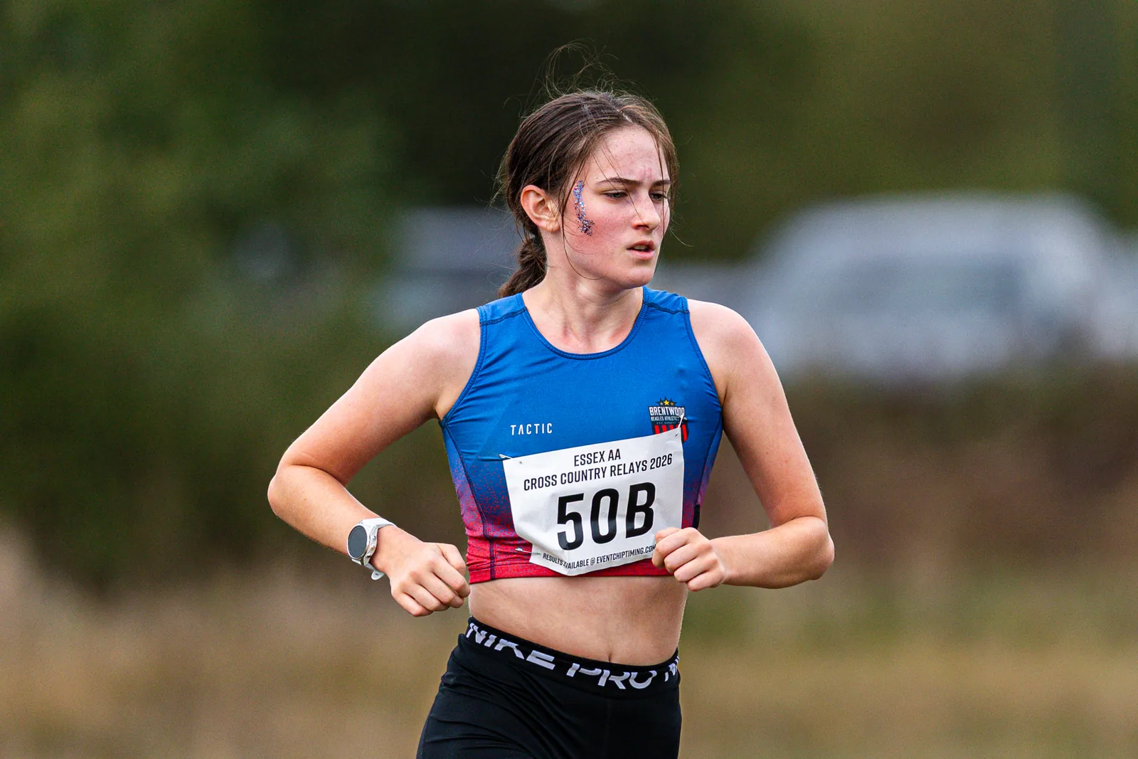 Brentwood Beagles athletes at the Essex Cross Country Relays, 19 September 2026