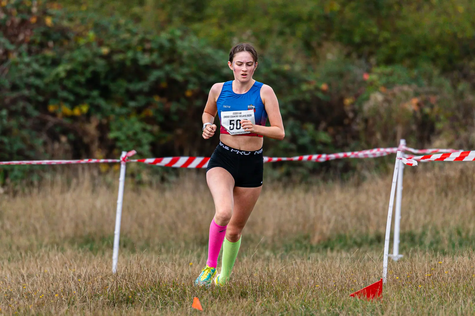 Brentwood Beagles athletes at the Essex Cross Country Relays, 19 September 2026