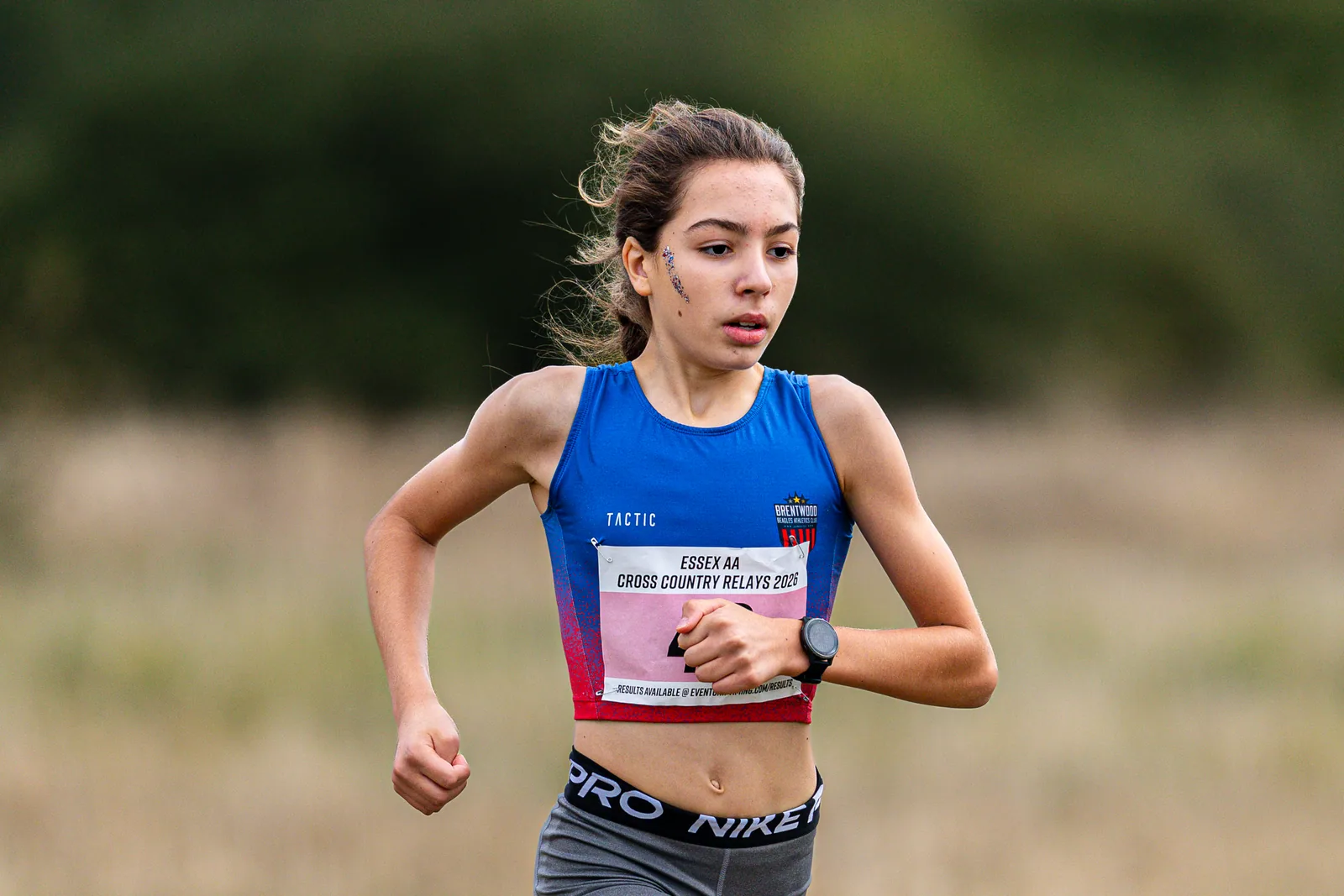 Brentwood Beagles athletes at the Essex Cross Country Relays, 19 September 2026