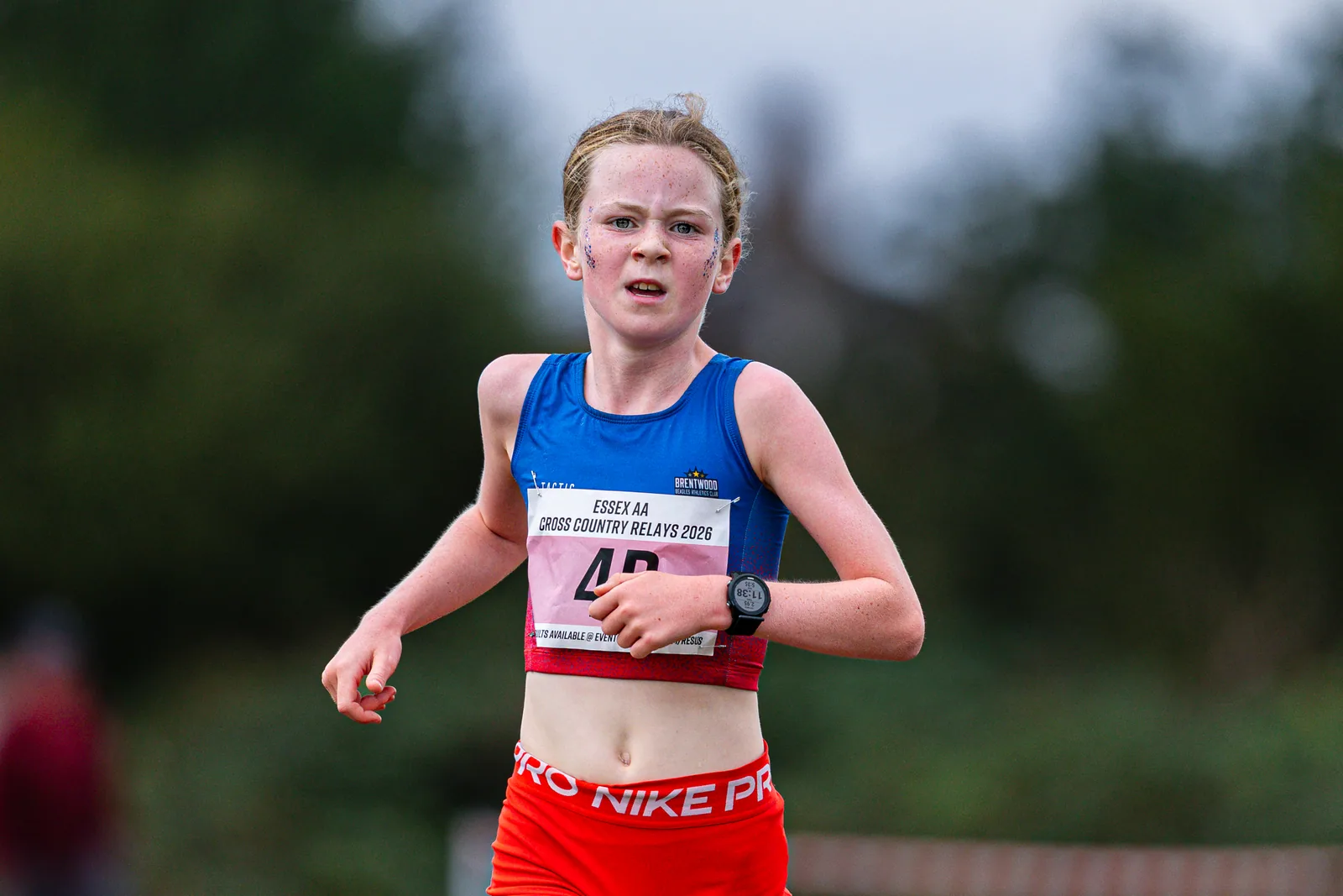 Brentwood Beagles athletes at the Essex Cross Country Relays, 19 September 2026