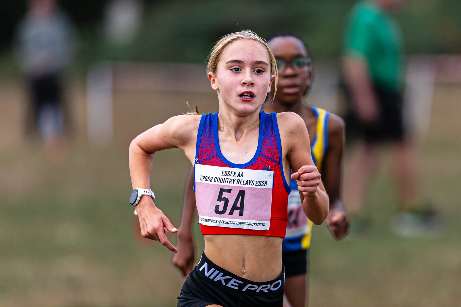 Brentwood Beagles athletes at the Essex Cross Country Relays, 19 September 2026