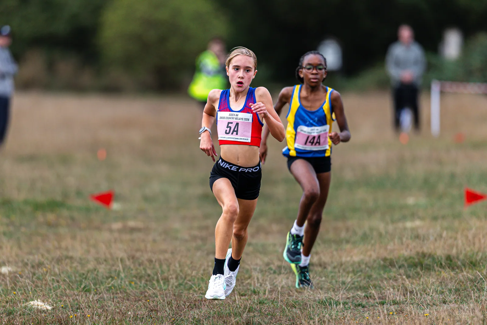 Brentwood Beagles athletes at the Essex Cross Country Relays, 19 September 2026
