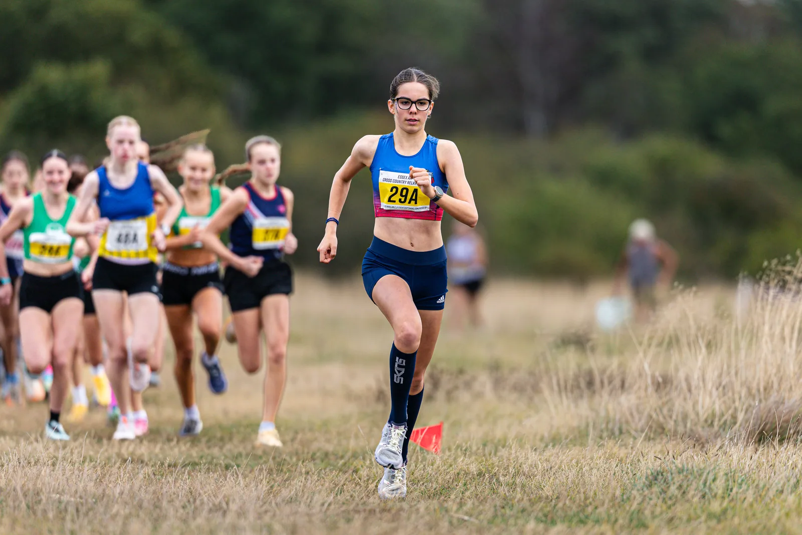 Brentwood Beagles athletes at the Essex Cross Country Relays, 19 September 2026