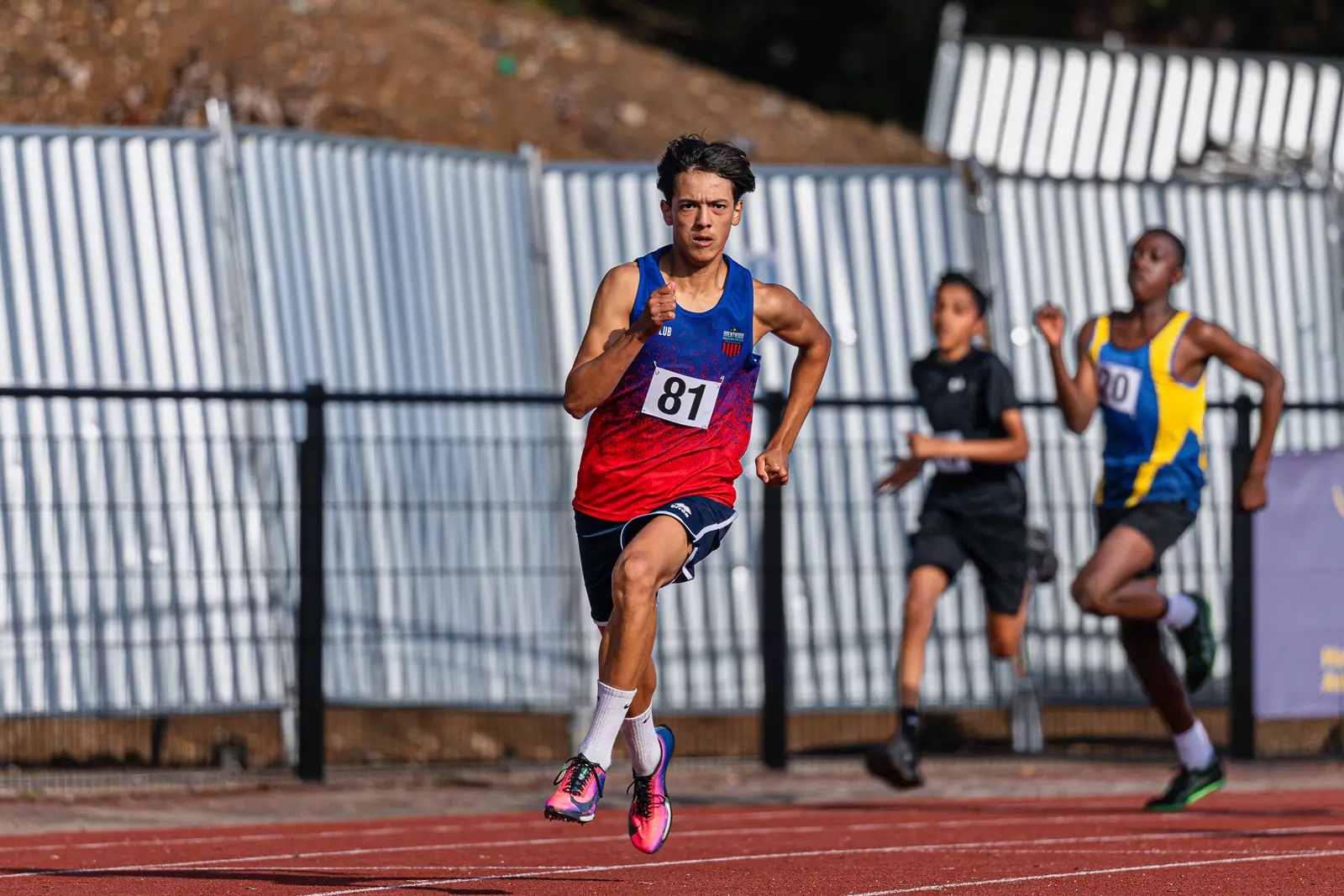 Brentwood Beagles athletes at the Havering Open, Havering, 20 September 2026