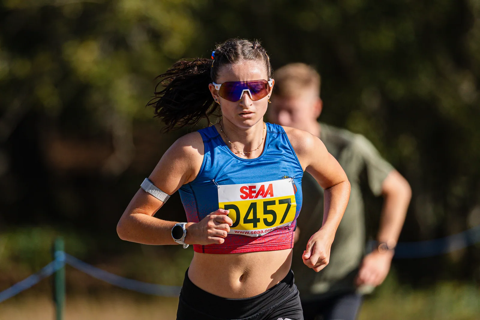Brentwood Beagles athletes at the SEAA Road Relays, Rushmoor Arena, Aldershot, 26 September 2026